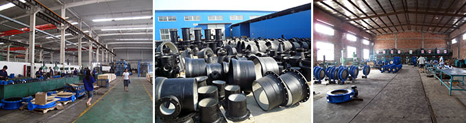 Water pressure test drinking ductile iron pipe