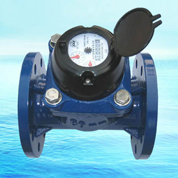 Horizontal rotary type irrigation water meter